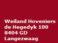 Weiland - Hoveniers - Boomverzorging - Friesland - Langezwaag